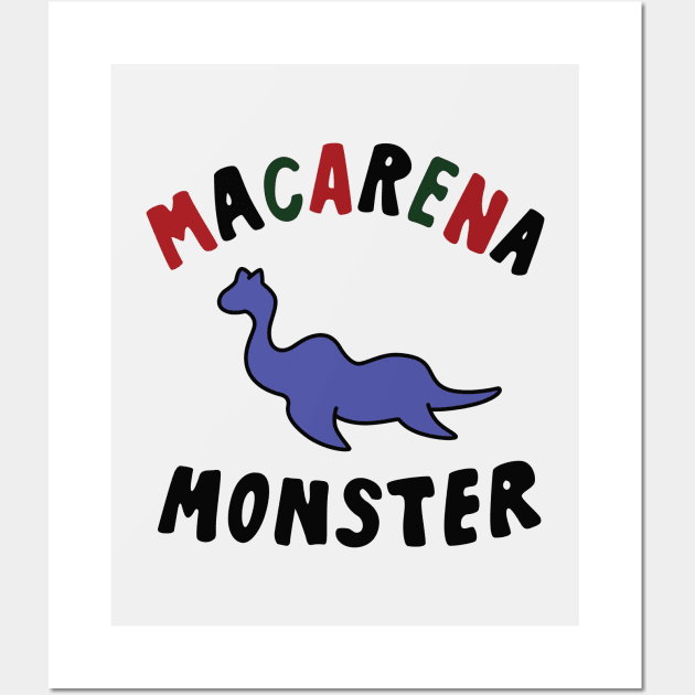 Macarena Monster Wall Art by saintpetty